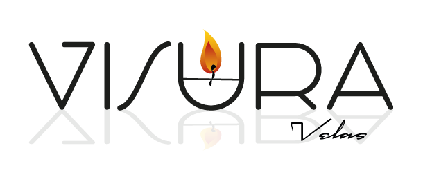 Logotipo Visura Velas Logotipo de Visura Velas, marca de velas artesanales