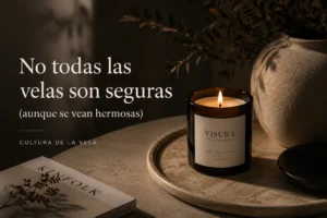 portada del artículo sobre seguridad en velas aromáticas de Visura